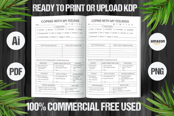 Download Coping with My Feelings Planner Interior - Feelings Collection